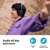 Sennheiser ACCENTUM Edición Especial - ACCENTUM Auriculares Bluetooth BTD 600 - Duración de la batería de 50 Horas, tecnología híbrida ANC, dongle con Adaptador USB-A/USB-C - Negro/Cobre
