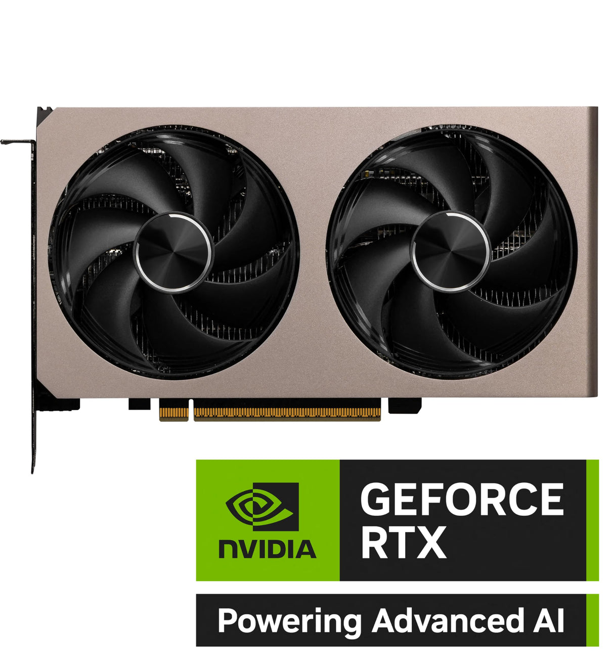 MSI GeForce RTX 5060 Ti 16G Inspire 2X OC Tarjeta gráfica, RTX 5060 Ti, 16GB GDDR7 (28Gbps/128-bit), PCIe 5.0 - Diseño térmico de Doble Ventilador (2 x STORMFORCE Fan) - HDMI 2.1b, DisplayPort 2.1b