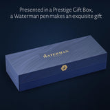Bolígrafo Waterman Hémisphère | Colección Opera | Negro y dorado | Estuche de regalo