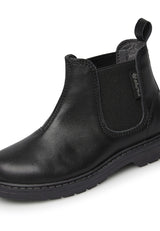 Naturino Botines chelsea de piel de becerro, Negro 32