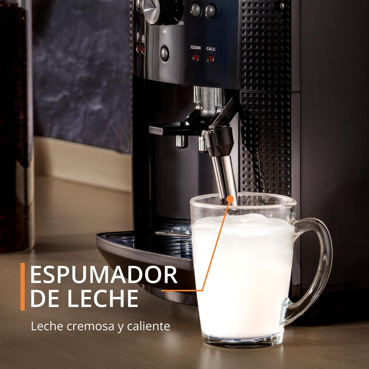 Krups Roma EA810870 - Cafetera superautomática, molinillo cónico de metal, con selección e intensidad de café, Boquilla vapor, 2 boquillas, incluye kit limpieza
