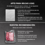 CASO VacuChef 40 - Envasadora al vacío profesional de cámara compacta - Potente capacidad de vacío de 70 L/min - Cámara con capacidad de 3 litros - acero inoxidable