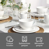 vivo - Villeroy & Boch Group Basic White set de café, 18 piezas CE