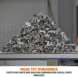 Evolution - Sierra tronzadora multimaterial Rage 4, corta madera, metal y plástico,