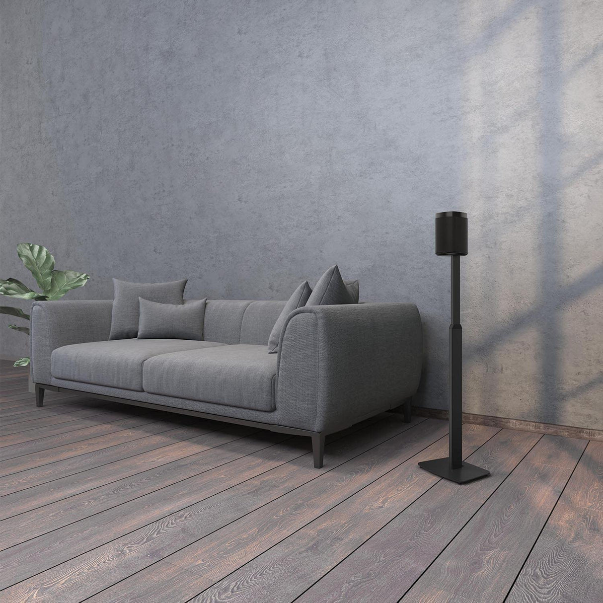 Maclean MC-896 Soporte de Suelo para el Altavoz Sonos One/Sonos/One SL, (1)