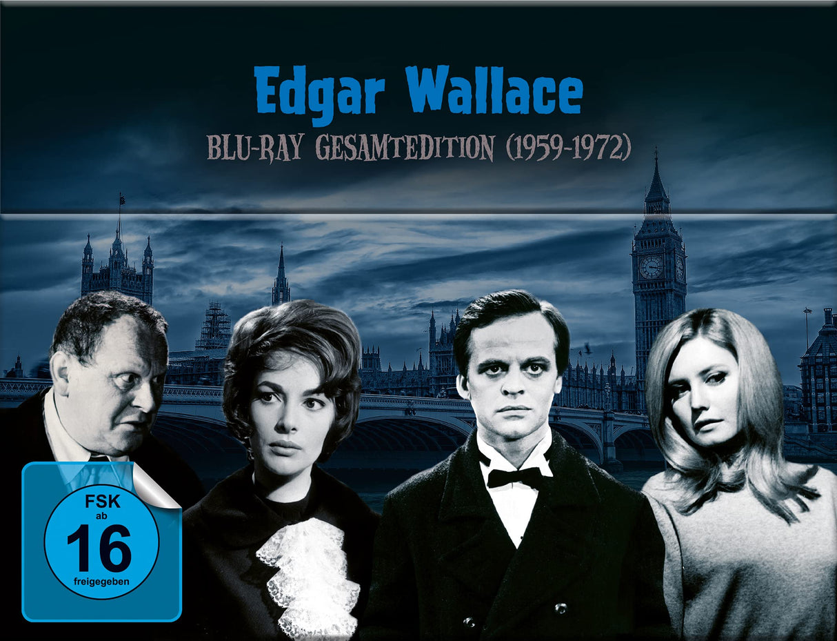 Edgar Wallace - Gesamtedition (1959-1972) (+ Bonus-DVD) [Blu-ray]