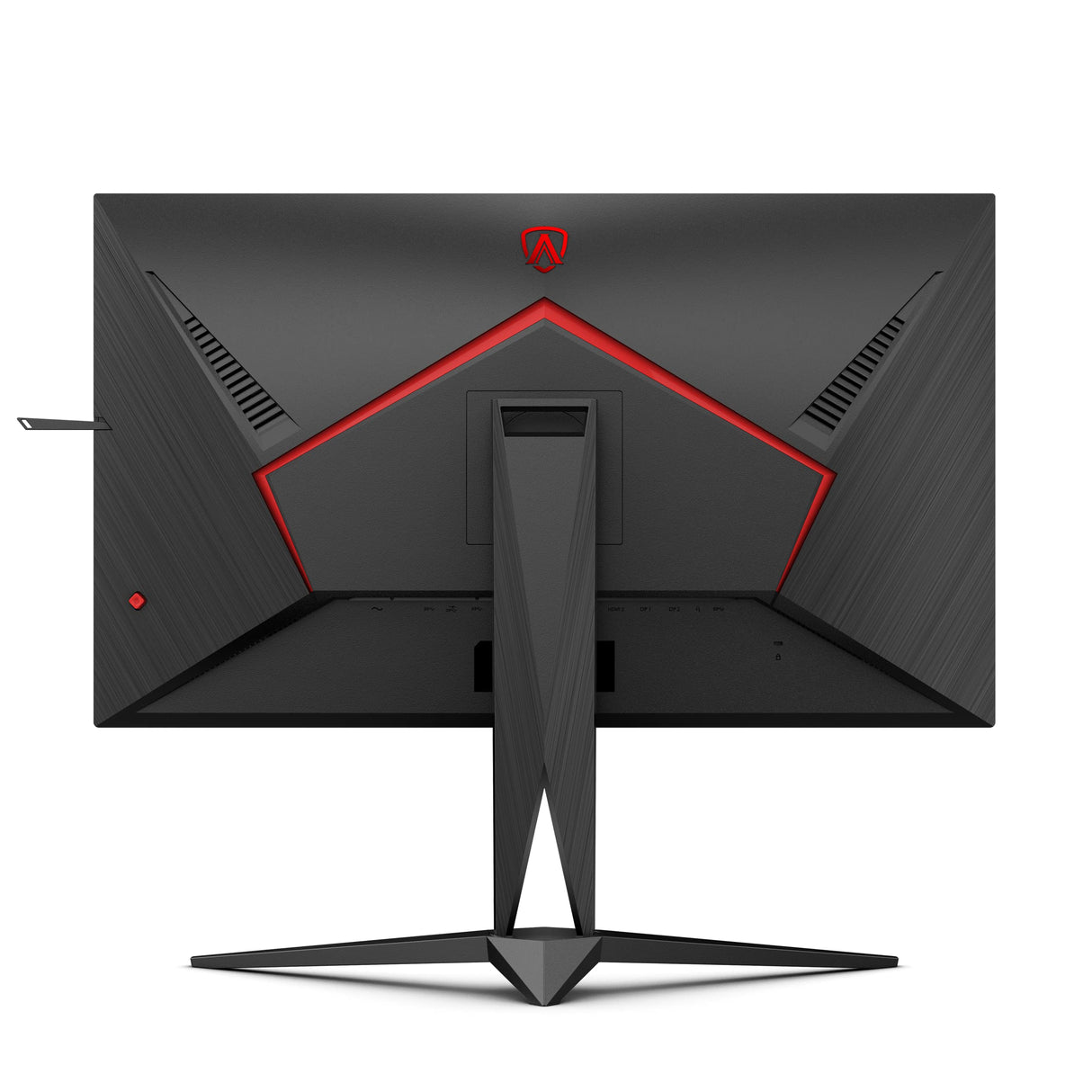 AOC Agon AG325QZN - Monitor QHD de 32 gaming, 0,5 ms MPRT, 240 Hz, FreeSync Premium, HDR 400 (2560 x 1440, HDMI, DisplayPort, USB Hub) Negro/Rojo