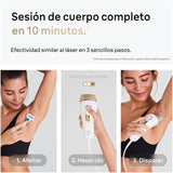 Braun Luz Pulsada Silk-expert Pro 5, Eliminación Del Vello En Casa, Alternativa a Depilación Láser, Depiladora IPL Con Funda, Maquinilla Venus, 4 Cabezales Para Cara y Cuerpo, Blanca/Dorada, PL5342