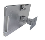 System-S Soporte de Pared con Cerradura 360° para Microsoft Surface Go 2 y 3, Color Gris