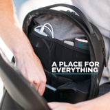 Gomatic Navigator Backpack 15-21 L Black | Mochila de Viaje | Mochila para el Portátil | Equipaje de Mano | Mochila para el Gimnasio | Bolsa de Mano | Mochila de Día | Ampliable | Resistente al Agua