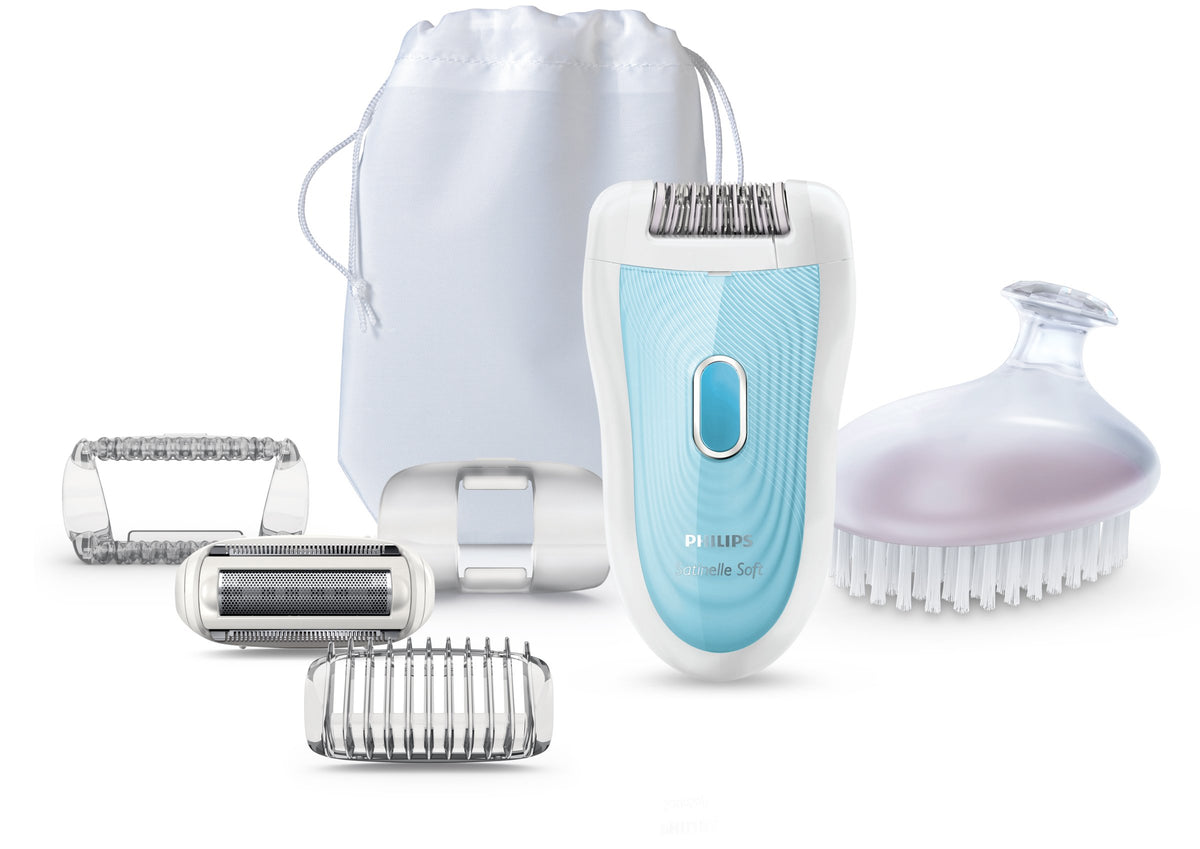 Philips HP6522/02 - Depiladora, color blanco y azul[importado]