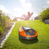 Flymo Robotic Lawnmower 1200 R - Cortacésped rotatorio