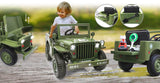Jeep Willys MB Army Vert 12V