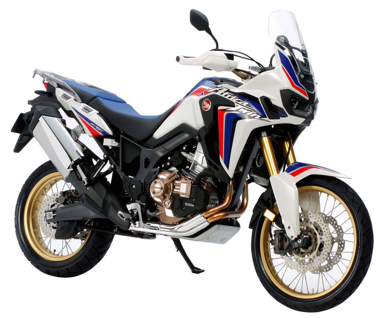 Tamiya 1:6 Honda CRF 1000L Africa Twin Enduro-modelkit, plástico, Kit para Montar, réplica Detallada, sin Pintar, Color Multi-colord (16042)