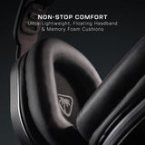Turtle Beach Stealth 500 Negro Playstation Auriculares de Juego Inalámbricos con 40hr Batería y Bluetooth para PS5, PS4, PC y móvil