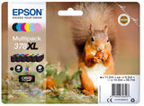 Epson c13t37984010 Cartuchos de Tinta original Pack of 6 válido para EPSON Expression Photo XP-8500 / XP-8505, Ya disponible en Amazon Dash Replenishment, XL