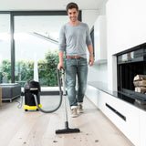 Kärcher AD 4 Premium Aspiradora de Cenizas, Metal plástico, Negro