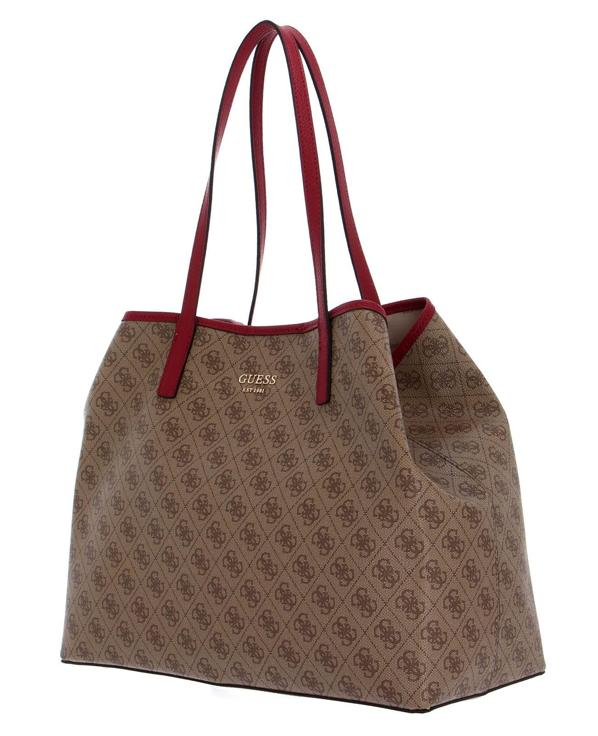 GUESS Vikky Large Tote, Bag Women, marrón, One Size