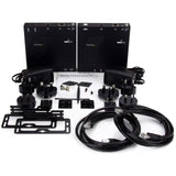 StarTech.com Kit de Distribución de Vídeo HDMI y USB por IP - 1080p con soporte para Muro Multivídeo Videowall