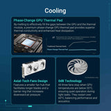 ASUS Prime Radeon RX 9070 XT 16GB GDDR6 White OC Edition - Tarjeta gráfica (PCIe 5.0, HDMI/DP 2.1, diseño de 2,5 Ranuras, Ventiladores Axial-Tech, rodamientos de Bolas Dobles, Dual BIOS, GPU Guard)