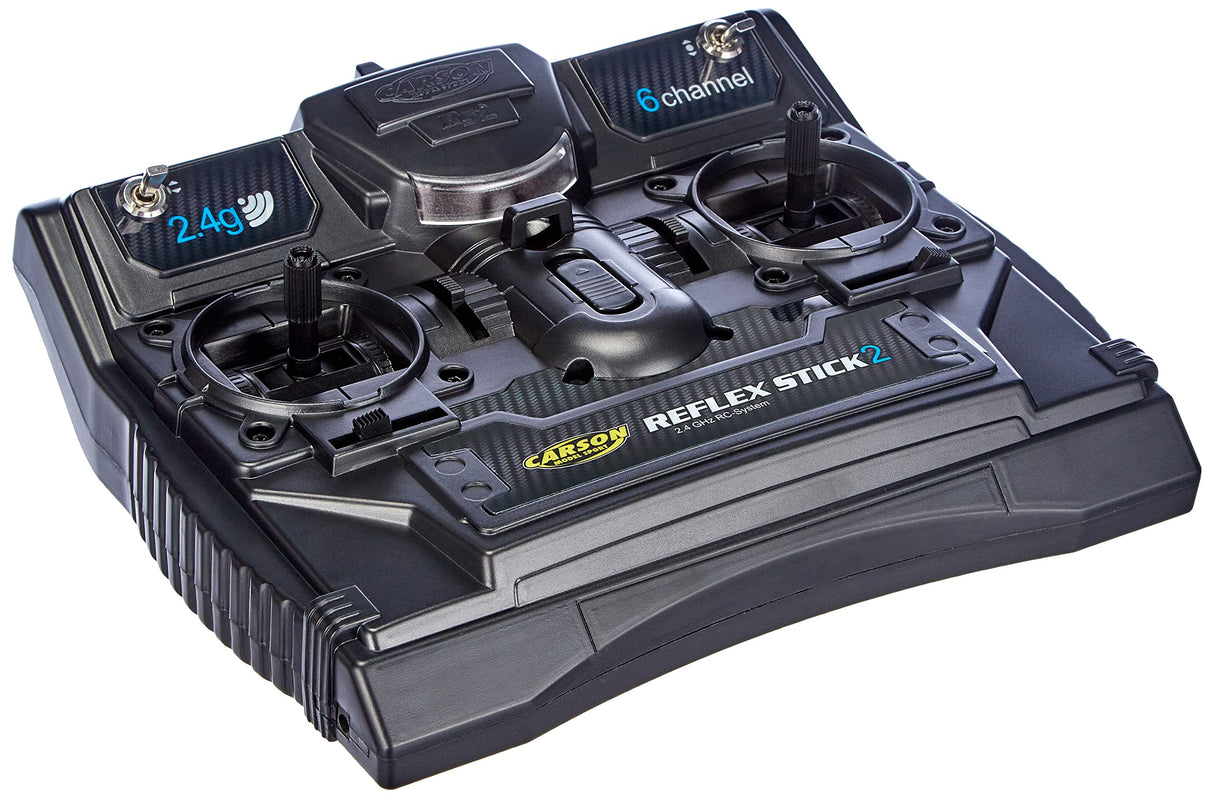 Carson Optical - Radio Control Reflejo del palillo 2 2.4 GHz 6 Canal # 501006