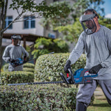 Bosch Professional 18V System cortasetos a batería GHE 18V-60 (motor sin escobillas, capacidad de corte de 20 mm)