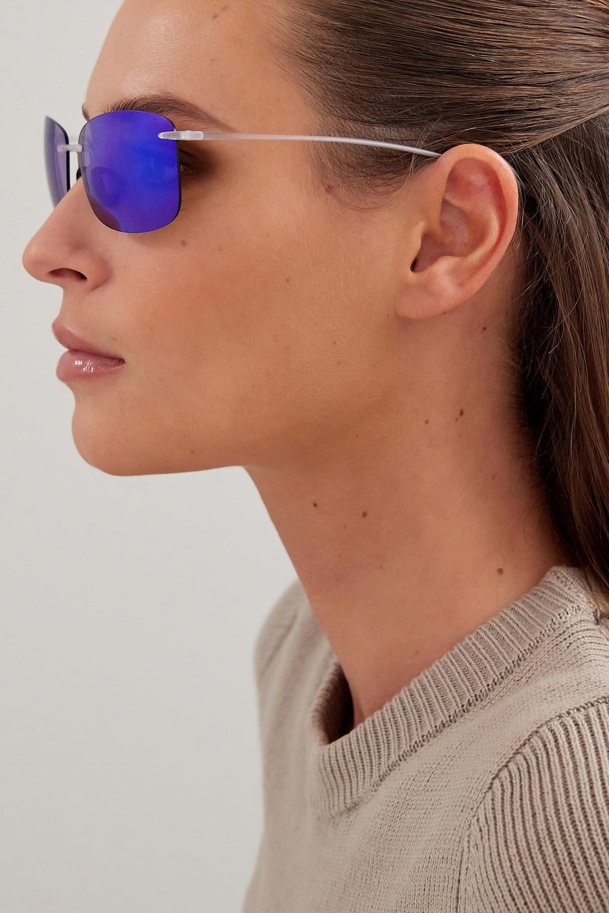 Maui Jim Akau Gafas, Crystal Matte, 62/13/136 Unisex Adulto