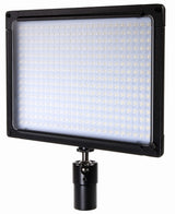 Bresser SH-360A - Juego de 3 lámparas LED ultrafinas y Ligeras Bicolor con Filtro difusor, Cabezal esférico y Bolsa de Transporte