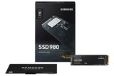 Samsung 980 1 TB PCIe 3.0 (up to 3.500 MB/s) NVMe M.2 Internal Solid State Drive (SSD) (MZ-V8V1T0BW)