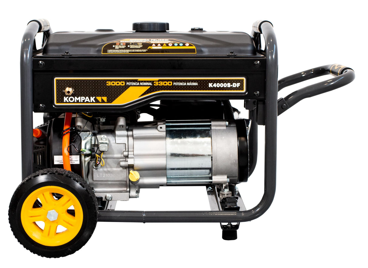Kompak K4000S-DF Generador Dual Fuel Monofásico 3,3 kW