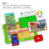 KURIO Gulli - Tableta de 7 Pulgadas para niños, Android 13, Control Parental Personalizable y navegador Seguro - Vídeos héroes Gulli + 100 apps y Juegos educativos precargados
