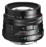 Pentax SMC FA 77mm f/1.8 - Objetivo para Pentax (distancia focal fija 77mm, apertura f/1.8-22, diámetro: 49mm) color negro