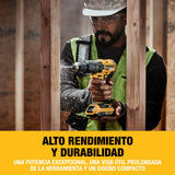 DEWALT XR 18V Brushless Taladro Atornillador Percutor Compacto a Batería, con 2 Baterías XR Li-Ion 2Ah, Cargador, Maletín, Alto Par, Luz LED, Rendimiento Versátil - DCD778D2T-QW