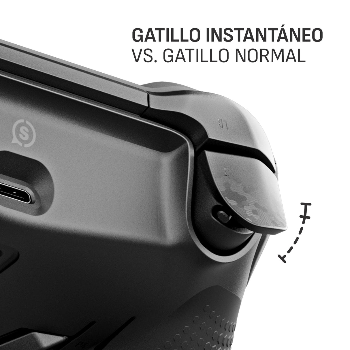 SCUF ENVISION PRO Wireless V1 (2023) Controlador para Juegos de PC - Cinco Teclas G Reasignables - Paletas Traseras Reasignables - Disparadores Instantáneos - Compatible con iCUE - Gris Metalizado