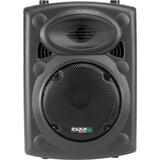 Ibiza Sound PORT8VHF-BT Sistema de sonido portátil y autónomo de 20 cm, Bluetooth, Wireless, potencia de 200 W con un alcance de hasta 400 W, Negro