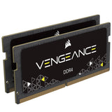 Corsair Vengeance SODIMM 32GB (2x16GB) DDR4 3200MHz C22 Memoria para portátiles/portátiles - Negro