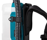 Makita VC011GZ Aspiradora de Mochila sin escobillas, 4 Velocidades, Azul