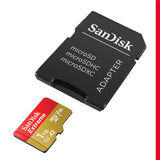 SanDisk Extreme Tarjeta Micro SDXC 1 TB + adaptador SD, (Para teléfonos inteligentes, cámaras de acción, drones) V30, hasta 190 MB/, RescuePRO Deluxe, A2 C10 U3 UHS-I,