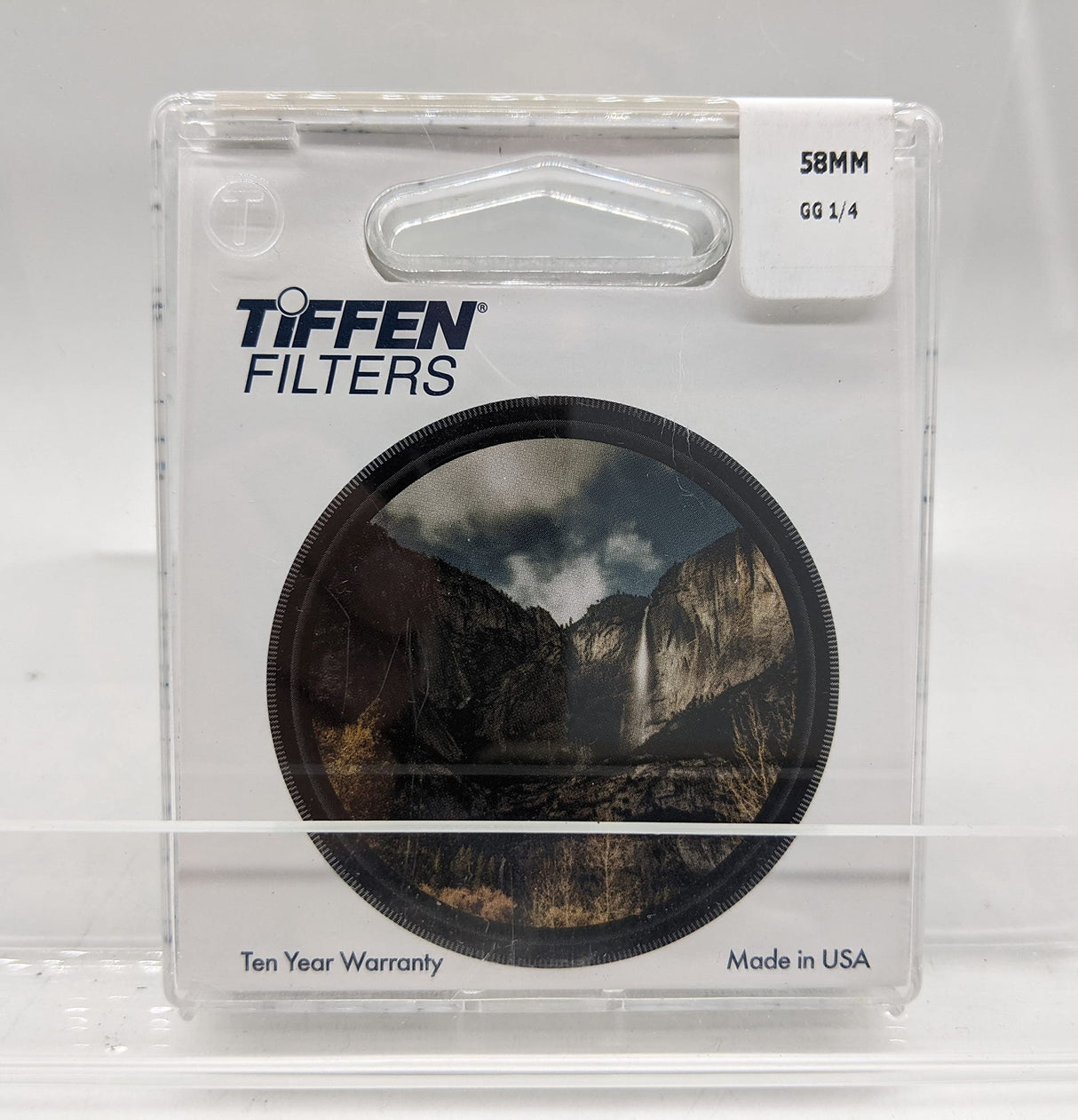 Filtro de Vidrio Brillante de 58 mm