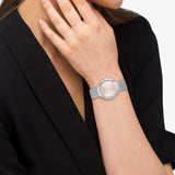 Calvin Klein Reloj Analógico de Cuarzo para Mujer Colección Twist con Correa de Malla de Acero Inoxidable Plateada - 25200149