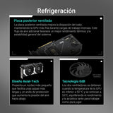 ASUS Dual GeForce RTX 5070 12 GB GDDR7 OC Edition Tarjeta gráfica (PCIe 5.0, DLSS 4, HDMI 2.1b, DisplayPort 2.1b, diseño Compacto con Doble Ventilador, Ventilador Axial-Tech, tecnología 0dB)