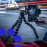 JOBY GorillaPod 3K Pro Kit MII, Trípode Profesional Flexible de Aluminio con Rótula, Placa QR, Fabricado en Italia, para Cámaras CSC, Sin Espejo, Capacidad de Carga 3 kg, 6.6 LB, J91566-BWW
