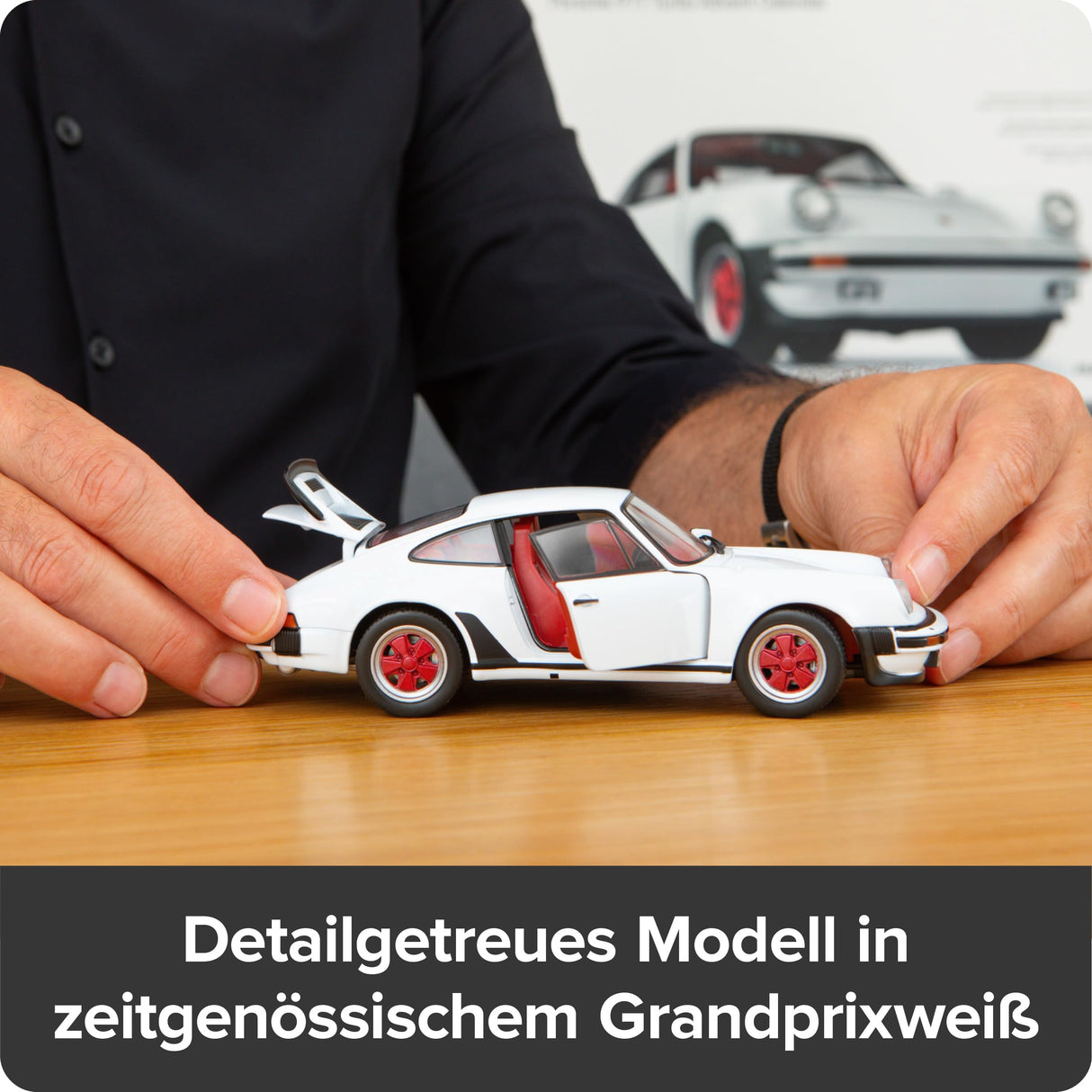 FRANZIS 67221 - Porsche 911 Turbo 1:24 Grand-Prix-Weiß Adventskalender