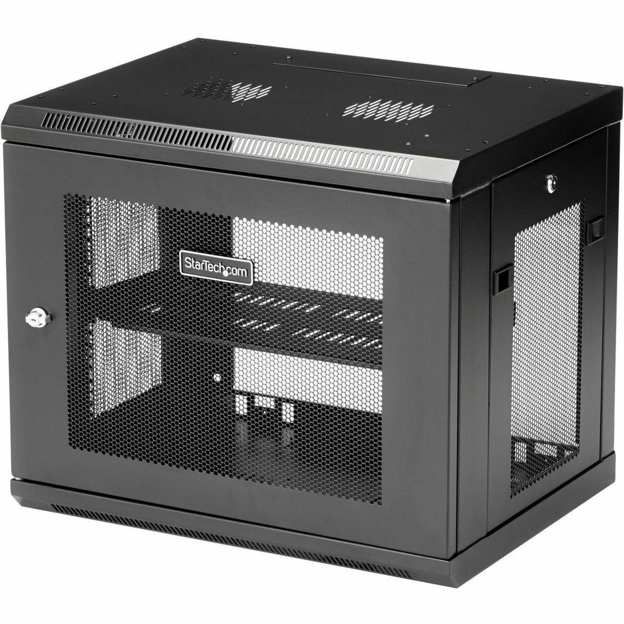 StarTech.com Armario Rack de Pared para Servidores 9U 19" 2 Columnas Estante 1U - Rack de Servidores de Montaje en Pared