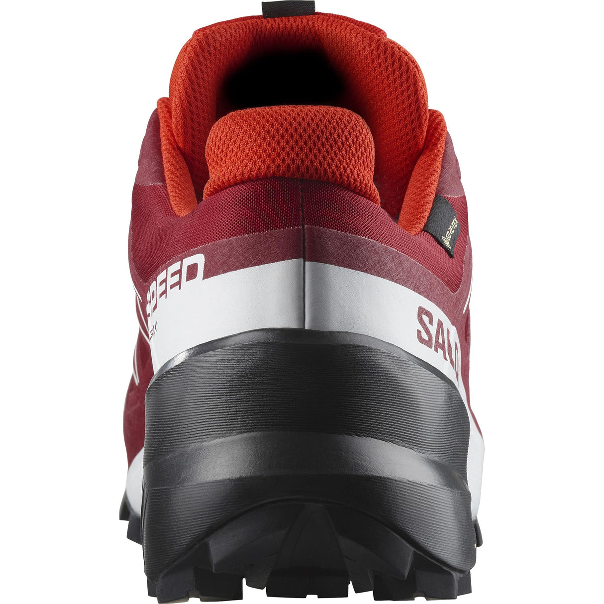 SALOMON Speedcross Gore-tex, Zapatillas de Trail Running Hombre, Red Dahlia White Black, 42 2/3 EU