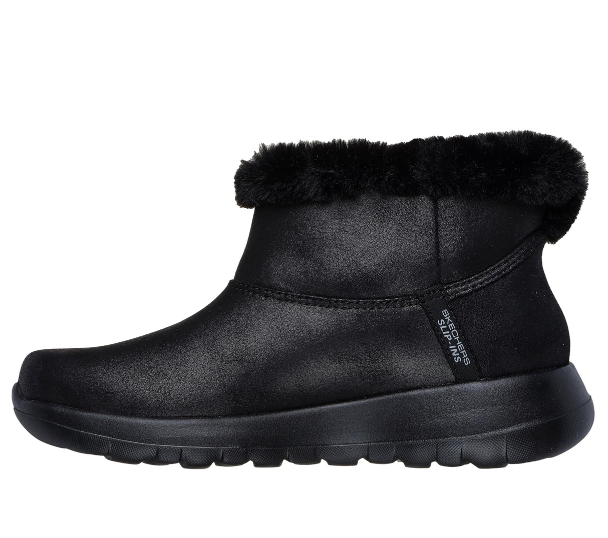 Skechers On-The-Go Joy Cozy Dream, Botas Cortas al Tobillo Mujer, Black Textile, 38.5 EU