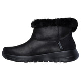 Skechers On-The-Go Joy Cozy Dream, Botas Cortas al Tobillo Mujer, Black Textile, 38.5 EU