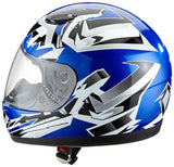 protectWEAR Casco de moto para niños azul SA03-BL - XXS