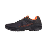 Mammut Sertig II Low GTX Hombre Negro-Naranja Vibrante 10.5