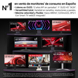 LG 49U950A-W - Monitor UltraWide Curvo, 49", Nano IPS, (5120x1440), 32:9, 144Hz, HDR400, AMD FreeSync Premium Pro/Ideal Multitarea, USB-C (PD 90W), Inclinación/Altura Ajustable, Blanco